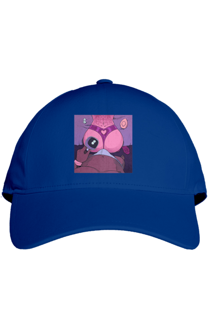 Кепка з принтом "Ранкова Кава З Жопкою". Гола, жопа, кава, труси. 2070702