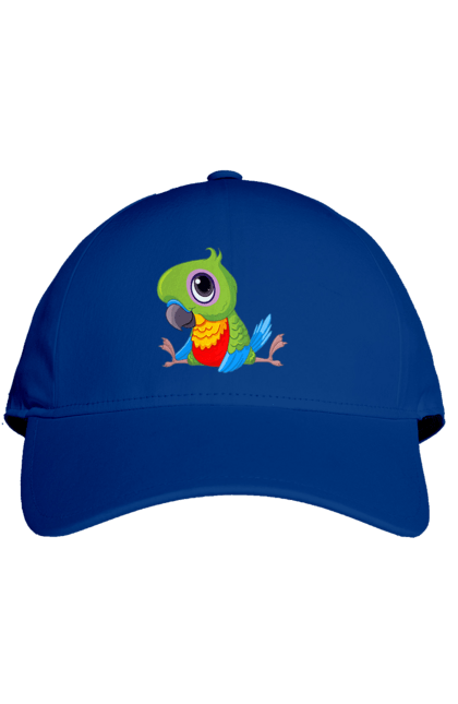Кепка з принтом "Папужка". Мило, папуга. 2070702