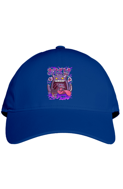 Cap with prints Pokemon Gengar. Anime, fushigibana, games, gengar, nintendo, pokemon, pokemon go. 2070702