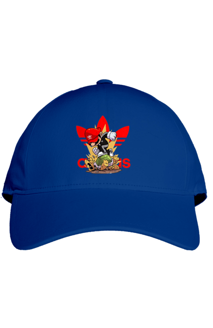 Cap with prints Adidas Mario. Adidas, character, game, mario, mario bros, nintendo, super mario bros. 2070702