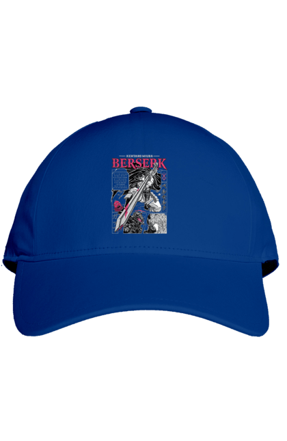 Cap with prints Berserk. Anime, berserk, griffith, guts, kentaro miura, manga. 2070702