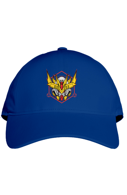 Cap with prints Gundam Barbatos Lupus Rex. Anime, asw g 08, barbatos lupus rex, game, gundam, manga, robot, video game, war. 2070702