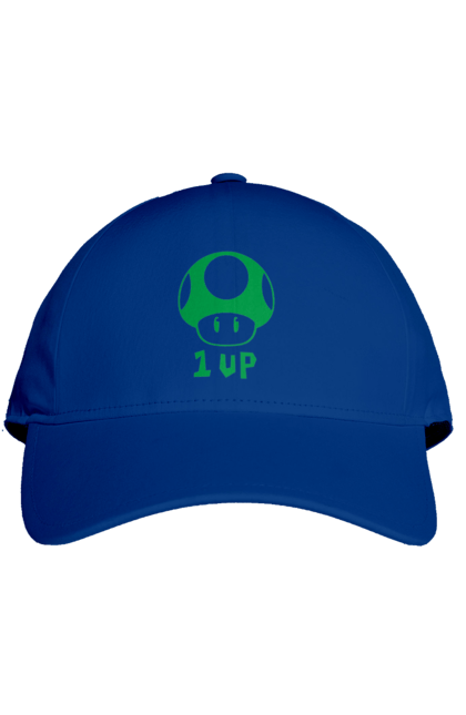 Cap with prints 1UP Mario. Character, game, mario, mario bros, nintendo. 2070702