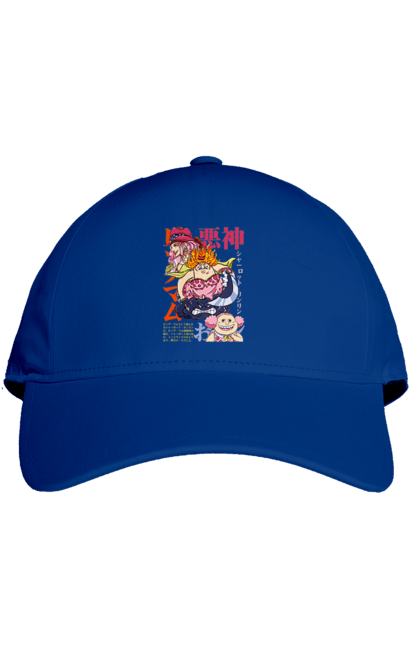 Cap with prints One Piece Charlotte. Anime, charlotte, charlotte linlin, manga, one piece, straw hat pirates. 2070702