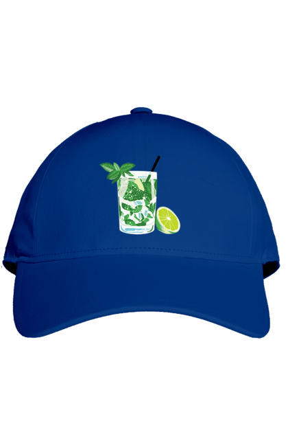 Кепка з принтом "Напій Мохіто І Лимон". Лимон, мохіто, напій. 2070702