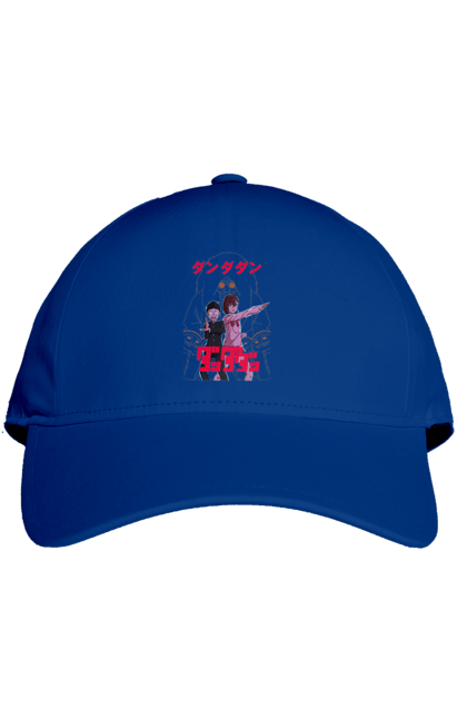 Кепка з принтом "Дандадан". Dandadan, momo ayase, okarun, аніме, аясе, дандадан, кен такакура, манга, момо аясе, окарун. 2070702