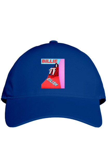 Кепка з принтом "Біллі Айліш". Біллі айліш, логотип біллі айліш, принт біллі айліш, співачка біллі айліш. 2070702