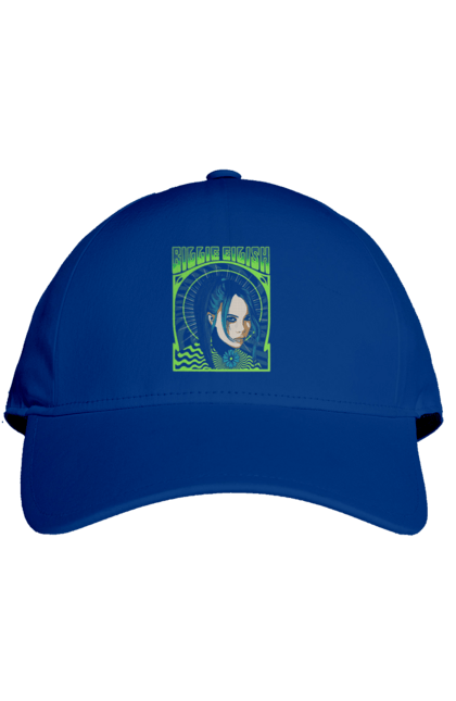 Кепка з принтом "Біллі Айліш". Billie eilish, виконавець, електропоп, інді поп, музика, піп, співачка. 2070702