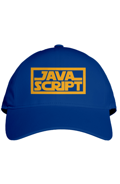 Кепка з принтом "Джава скрипт". Айті, айтішник, джава скрипт, для айтішника, для програміста, подарунок айтішнику, подарунок програмісту, програміст, розробник, ява скрипт. 2070702