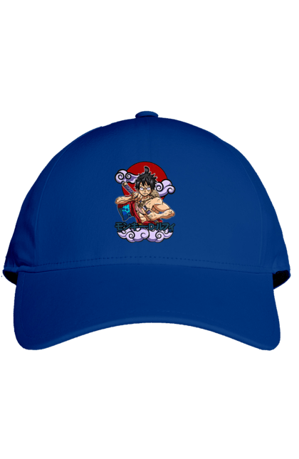 Cap with prints One Piece Luffy. Anime, luffy, manga, monkey de luffy, one piece, pirates. 2070702