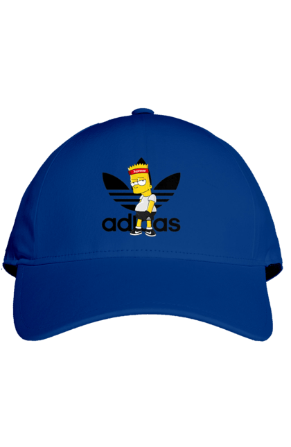 Кепка з принтом "Adidas Барт". Adidas, bart, адідас, барт, мультфільм, серіал, сімпсон. 2070702