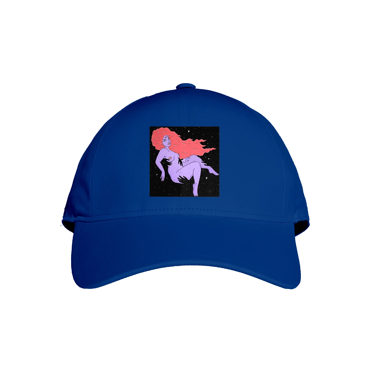 Фіолетова Дівчина В Чорній Дирі