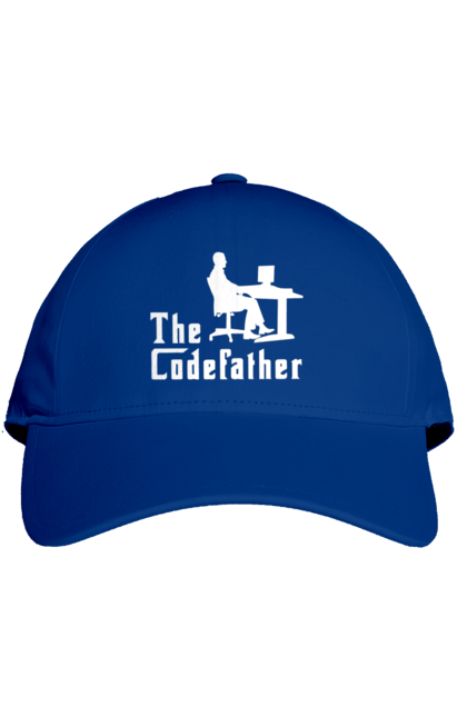 Кепка з принтом "Батько коду". Айті, айтішник, батько коду, для айтішника, для програміста, подарунок айтішнику, подарунок програмісту, програміст, розробник. 2070702