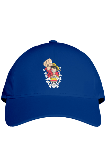 Cap with prints One Piece Luffy. Anime, luffy, manga, monkey de luffy, one piece, pirates. 2070702