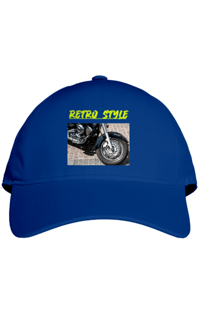 Cap with prints Moto2. Bike, motorbike, retro, road, speed, style. 2070702