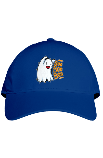 Cap with prints Ghost. Costume, ghost, halloween, holiday, october, october 31, scary, sweets, trick or treat. 2070702