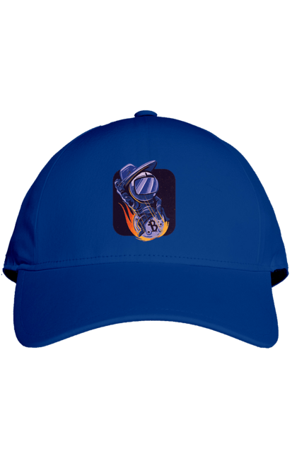 Кепка з принтом "Космо біткоїн". Биткоин, бінарний, біткоїн, біткойн, валюта, гроші, крипто, програміст, хакер. 2070702