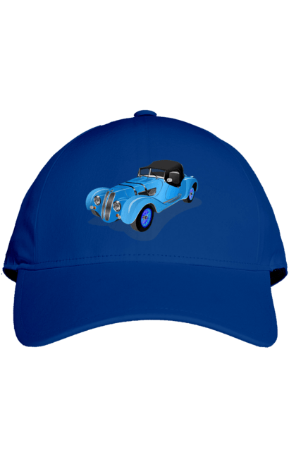 Кепка з принтом "Автомобіль". Авто, автомобиль, класика, старовинна машина, старовинний. 2070702