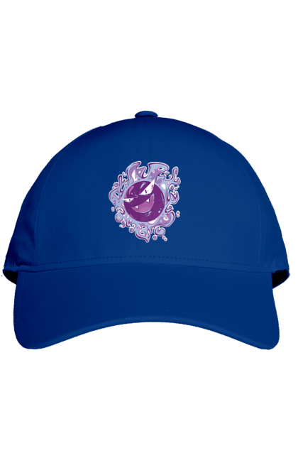 Cap with prints Pokemon Gastly. Anime, games, gastly, nintendo, pokemon, pokemon go. 2070702