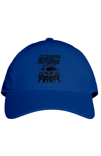 Cap with prints Жага швидкості. Cars, computer games, games, racing, simulators, speed, video games. 2070702