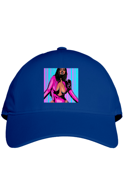 Кепка з принтом "Дівчина З Глибоким Декольте". Гола, дівчина, сиськи. 2070702
