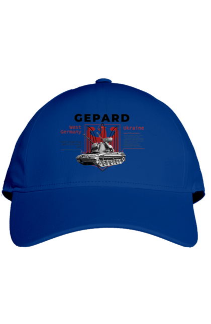 Кепка з принтом "Gepard". F16, gepard, nasams, stinger, zuzana, гаубиця, два герби, залужний, сюзанна. 2070702