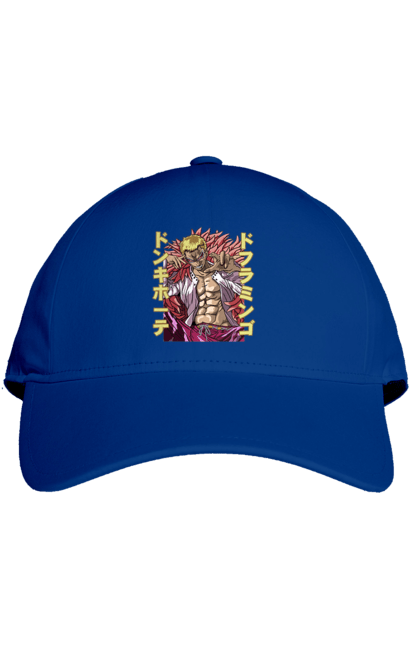 Cap with prints One Piece Donquixote Doflamingo. Anime, donquixote doflamingo, heavenly yaksha, manga, one piece, straw hat pirates. 2070702