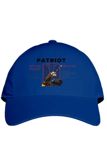 Кепка з принтом "Patriot". Caesar, himars, patriot, залужний, зброя. 2070702