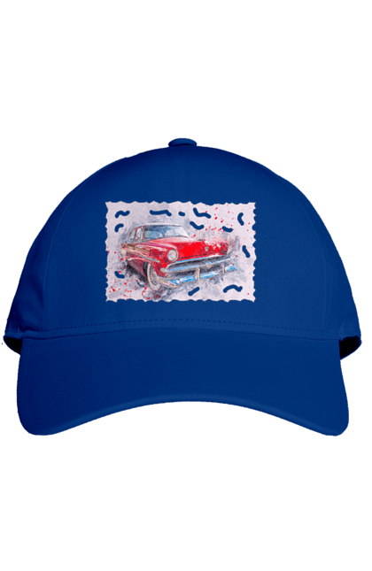 Кепка з принтом "Автомобільний газ". Gaz, автомобиль, автомобільний газ, дорога, колесо, перемога. 2070702