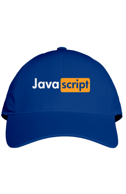 Кепка з принтом "Java скрипт". Айті, айтішник, джава скрипт, для айтішника, для програміста, подарунок айтішнику, подарунок програмісту, програміст, розробник, ява скрипт. 2070702