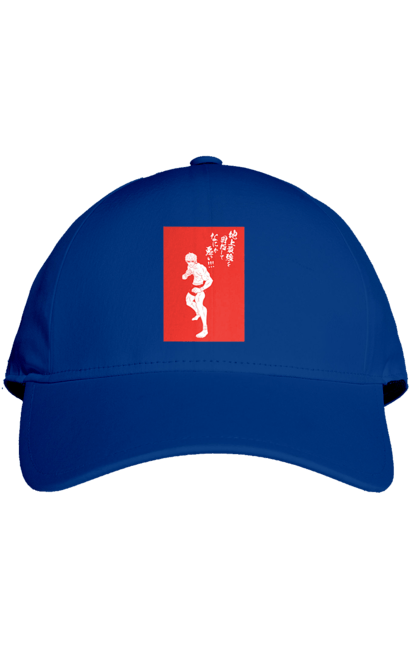 Cap with prints Hanma Baki. Anime, baki fighter, hanma baki, manga, martial arts, tv series. 2070702