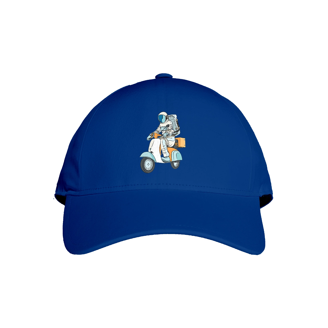 Космонавт на мотоциклі