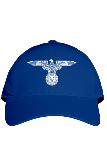 Кепка з принтом "Тризуб і Орел". Герб, герб україни, орел, патріотичне, україна, українська символіка, українське. 2070702