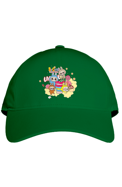 Кепка с принтом Labubu. Labubu, weird cute, игрушки, лобубу. 2070702