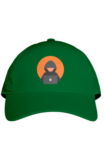 Кепка з принтом "Я програміст". Angular, c, css, html, it, javascript, jquery, php, python, react, svelt, vue, айтишник, айті, гумор, код, кодувати, прогер, програміст, програмісти, ти ж, ти ж програміст, тиж програміст. 2070702