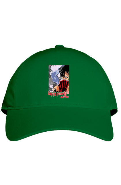 Cap with prints One Piece Luffy. Anime, luffy, manga, monkey de luffy, one piece, pirates. 2070702