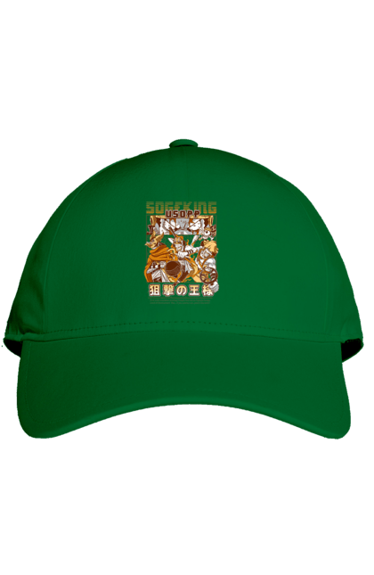 Cap with prints One Piece Usopp. Anime, manga, one piece, sniper, straw hat pirates, usopp. 2070702