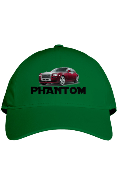 Кепка з принтом "Ролс ройс". Авто, автомобіль, люкс клас, ролс ройс, седан, фантом. 2070702