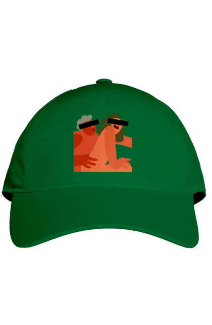 Кепка с принтом Любовь и скрытая камера. Prikol, smex, дружба, жвачка, любов, мир, нас не узнают, секс, скрытая камера, юмор. 2070702