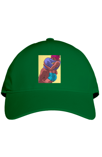 Cap with prints Man Under The T-Shirt In Girls. Boobs, passion. 2070702