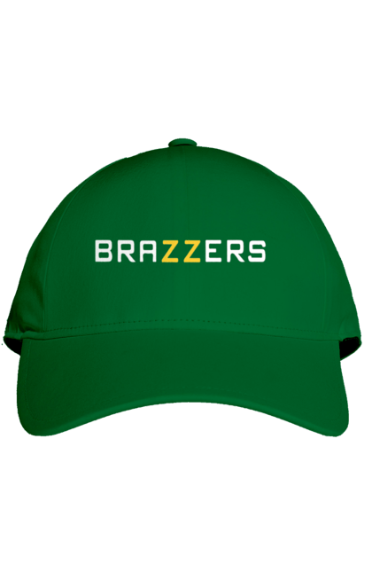 Кепка з принтом "Brazzers". Brazzers, hub, porn, porn hub, pornhub, бразерс, браззерс, зсу, порно хаб, порнохаб. 2070702
