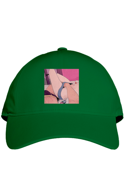 Кепка з принтом "Чоловіча Рука В Жіночих Трусиках". Гра, ліжко, труси. 2070702