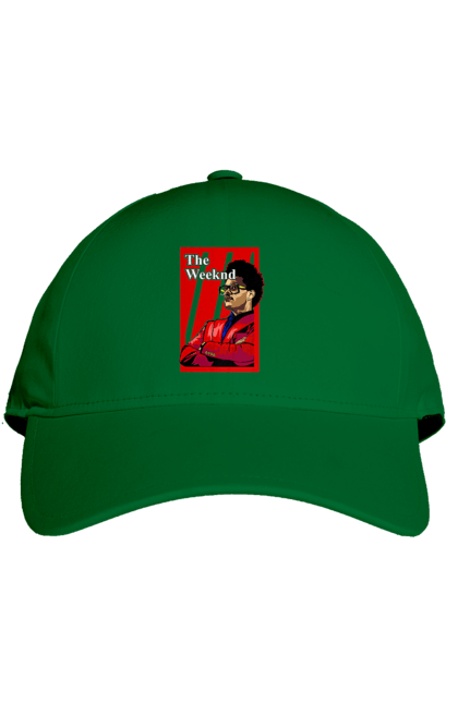 Cap with prints The Weeknd. Actor, producer, singer, tesfaye, weeknd. 2070702