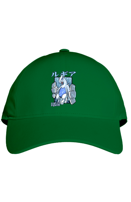 Cap with prints Pokemon Lugia. Anime, games, lugia, nintendo, pokemon, pokemon go. 2070702