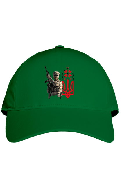 Кепка з принтом "Гвардія наступу". F 16, himars, leopard, patriot, гвардія наступу, контрнаступ, літо 2023, літо контрнаступ, перемога. 2070702