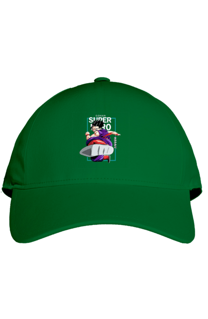 Cap with prints Dragon Ball Gohan. Anime, dragon ball, dragon ball superhero, gohan, manga, son gohan, tv series. 2070702