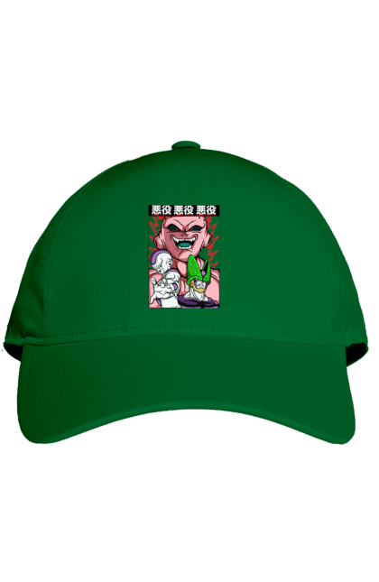 Cap with prints Dragon Ball Majin Buu. Anime, antagonist, dragon ball, majin buu, manga, tv series. 2070702