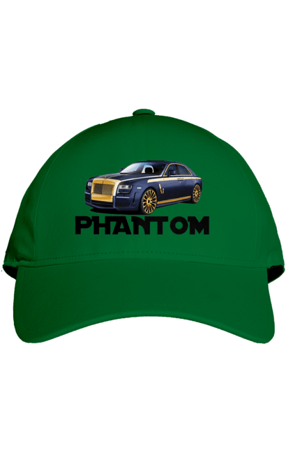 Кепка з принтом "Ролс ройс". Авто, автомобіль, люкс клас, ролс ройс, седан, фантом. 2070702