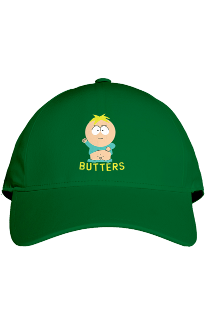 Cap with prints South Park Butters. Butters, cartoon, leopold stotch, south park. 2070702