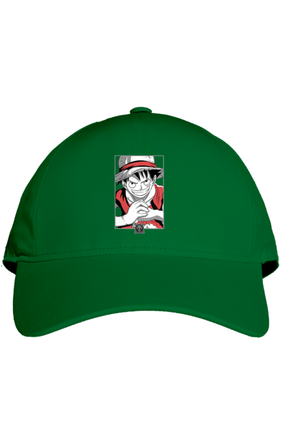 Cap with prints One Piece Luffy. Anime, luffy, manga, monkey de luffy, one piece, pirates. 2070702